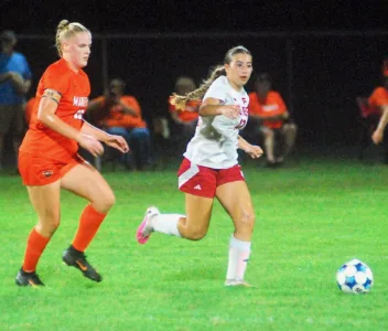 Marietta girls roll past Brooke, 9-0, on senior night